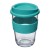 Americano® Cortado 300 ml beker met grip, Aqua