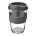 Americano® Cortado 300 ml Becher mit Griff, grau Americano® Cortado 300 ml Becher mit Griff, grau