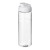 H2O Active® Vibe 850 ml flip lid sport bottle. Transparent, White
