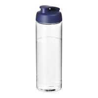 H2O Active® Vibe 850 ml flip lid sport bottle. Transparent, Blue