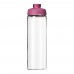 H2O Active® Vibe 850 ml flip lid sport bottle. Transparent, Pink