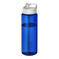 H2O Active® Vibe 850 ml spout lid sport bottle. Blue, White