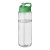H2O Active® Vibe 850 ml spout lid sport bottle. Transparent, Green