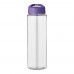 H2O Active® Vibe 850 ml sportfles met tuitdeksel. Transparent, Paars
