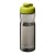 H2O Active® Eco Base 650 ml sportfles met kanteldeksel. Houtskool, Limegroen