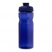 H2O Active® Eco Base 650 ml Sportflasche mit Klappdeckel, blau