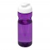 H2O Active® Eco Base 650 ml sportfles met kanteldeksel. Paars, Wit