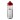 H2O Active® Eco Base 650 ml sportfles met koepeldeksel. Transparent, Rood