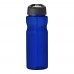 H2O Active® Eco Base 650 ml Sportflasche mit Ausgussdeckel. blau, schwarz