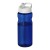 H2O Active® Eco Base 650 ml spout lid sport bottle. Blue, White