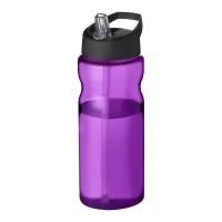 H2O Active® Eco Base 650 ml spout lid sport bottle. Purple, Black
