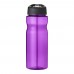 H2O Active® Eco Base 650 ml sportfles met tuitdeksel. Paars, Zwart