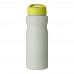 H2O Active® Eco Base 650 ml sportfles met tuitdeksel. Ivoorwit, Lime