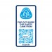 H2O Active® Eco Base 650 ml Sportflasche mit Ausgussdeckel. transparent, blau
