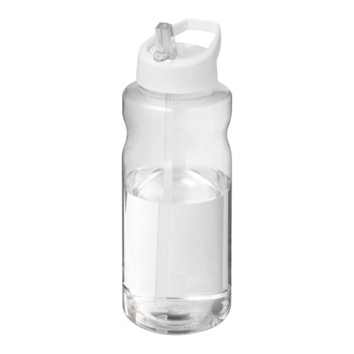 H2O Active® Big Base 1 l drinkfles met tuitdeksel, Wit
