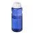 H2O Active® Eco Big Base 1 l drinkfles met klapdeksel. Blauw, Wit
