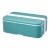 MIYO Renew 700 ml enkellaagse lunchbox. Rifblauw, Wit