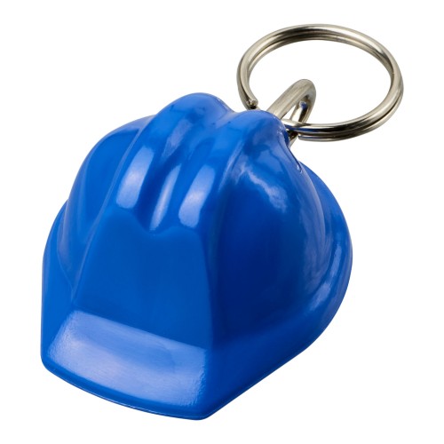 Kolt Schutzhelm Schlüsselanhänger aus recyceltem Material, blau