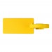 River recycled window luggage tag, Yellow