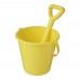 Tides recycelter Strandeimer und Spaten, gelb Tides recycelter Strandeimer und Spaten, gelb