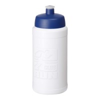 Baseline Rise 500 ml drinkfles. Wit, Blauw