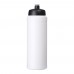 Baseline Rise 750 ml sport bottle. White, Black