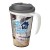Brite-Ameriano® Grande 350 ml Isolierbecher mit auslaufsicherem Schraubverschluss. weiss, grau
