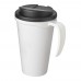 Americano® Grande 350 ml geïsoleerde beker. Wit, Zwart