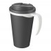 Americano® Grande 350 ml mug with spill-proof lid, Grey