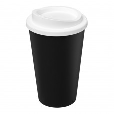 Americano® Eco 350 ml recycled tumbler. Black, White