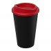 Americano® Eco 350 ml recycled tumbler. Black, Red