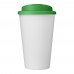 Americano® Eco 350 ml recycled tumbler with spill-proof lid. Green, White