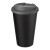 Americano® Eco 350 ml recycled tumbler with spill-proof lid. Grey, Black