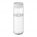 H2O Active® Vibe 850 ml screw cap water bottle. Transparent, White