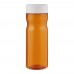 H2O Active® Eco Base 650 ml Sportflasche mit Drehdeckel. orange, weiss