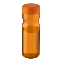 H2O Active® Eco Base 650 ml Sportflasche mit Drehdeckel. orange, orange