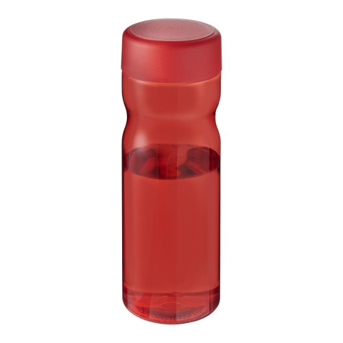 H2O Active® Eco Base 650 ml Sportflasche mit Drehdeckel. rot, rot