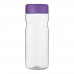 H2O Active® Eco Base 650 ml Sportflasche mit Drehdeckel. transparent, lila