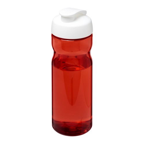 H2O Active® Base Tritan™ 650 ml flip lid sport bottle. Red, White