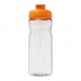 H2O Active® Base Tritan™ 650 ml Sportflasche mit Klappdeckel. transparent klar, orange H2O Active® Base Tritan™ 650 ml Sportflasche mit Klappdeckel. transparent klar, orange