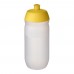 HydroFlex™ Clear 500 ml squeezy sport bottle. Yellow, Frosted Clear