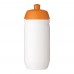 HydroFlex™ 500 ml squeezy sport bottle. Orange, White