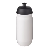 HydroFlex™ knijp knijpfles van 500 ml. Zwart, Wit