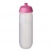 HydroFlex™ Clear 750 ml squeezy sport bottle. Pink, Frosted Clear