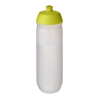 HydroFlex™ Clear 750 ml Squeezy Sportflasche. Lindgrün, klar mattiert