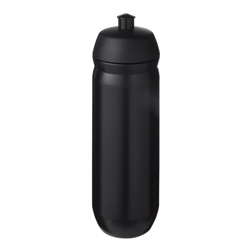 HydroFlex™ 750 ml squeezy sport bottle. Black, Black