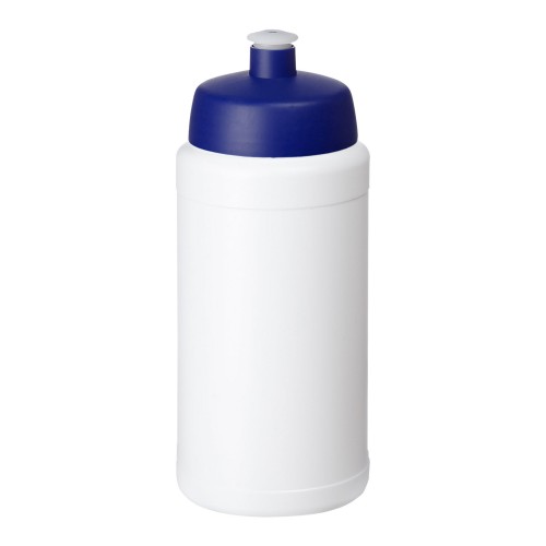 Baseline gerecyclede sportfles van 500 ml. Wit, Blauw