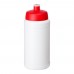 Baseline gerecyclede sportfles van 500 ml. Wit, Rood