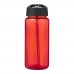 H2O Active® Octave Tritan™ 600 ml spout lid sport bottle. Red, Black