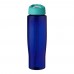 H2O Active® Eco Tempo drinkfles van 700 ml met tuitdeksel. Aqua, Blauw